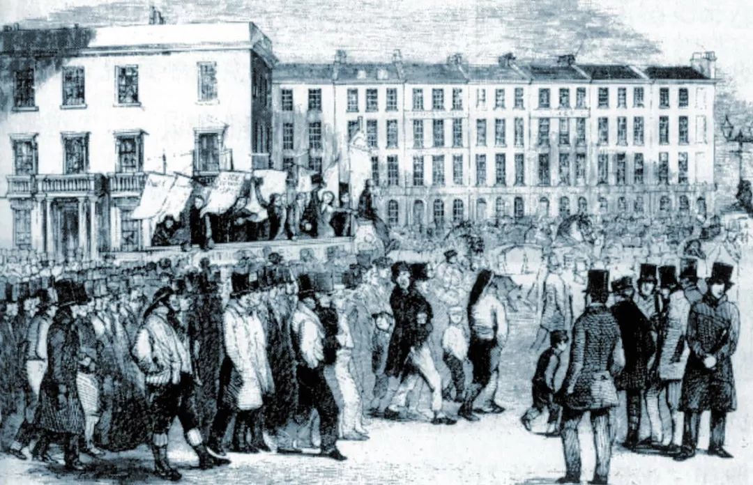 芒果体育历史上的今天——1842年5月2日英国宪章运动爆发。(图3)