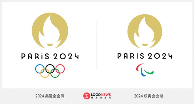 2024年巴黎奥运会Logo新鲜出炉百年奥运Logo对比你最喜欢哪一个？芒果体育(图1)