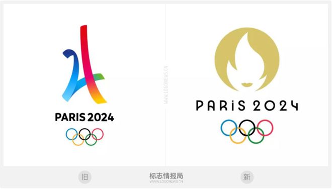 2024年巴黎奥运会Logo新鲜出炉百年奥运Logo对比你最喜欢哪一个？芒果体育(图10)