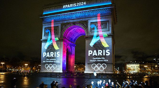 2024年巴黎奥运会Logo新鲜出炉百年奥运Logo对比你最喜欢哪一个？芒果体育(图11)